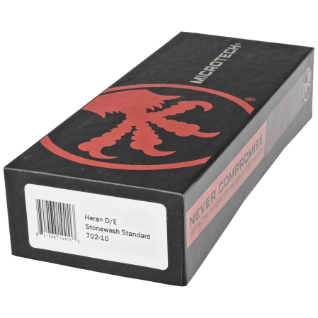 Microtech Hera D/E Black Aluminium, Stonewashed by Tony Marfione