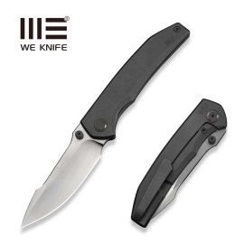 WeKnife Ryson Gray Titanium, Hand Rubbed Satin M390 by Sam Tran (WE24086-2)