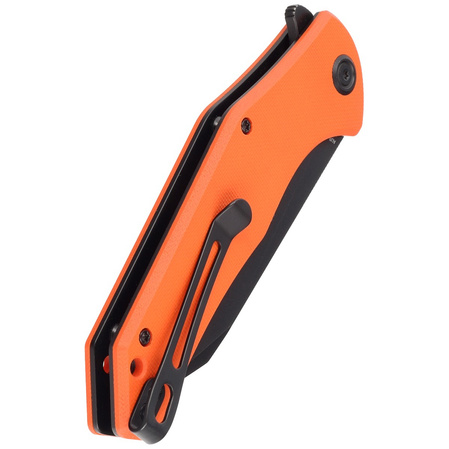 Kubey Knife Flash Orange G10, Blackwashed AUS-10 (KU158G)