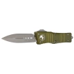 Nóż automatyczny OTF Microtech Combat Troodon D/E OD Green Aluminium, Apocalyptic M390 by Tony Marfione (142-10APOD)