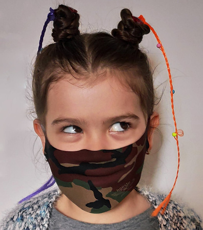 US Woodland children's mask (MAS-DZIE-WOODLAND S)