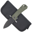 WE Knife Banter Green Micarta, Black Stonewashed CPM S35VN by Ben Petersen (2004J)