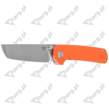 Nóż składany Bestech Sledgehammer Orange G10, Satin / Stonewashed D2 (BG31A-1)