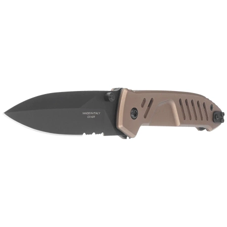 Nóż składany Extrema Ratio MF1 EVO SP Tactical Mud Aluminium, Black MIL-C N690 (04.1000.0233/BLK/TM)