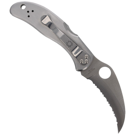 Spyderco Harpy Knife Stainless Steel, Satin Spyderedge VG-10 (C08S)