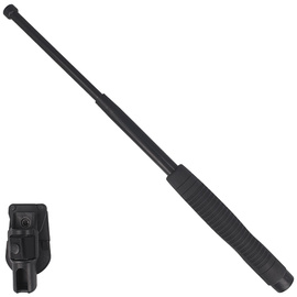 ESP Ergonomic hardened expandable baton 18'' with Fobus Paddle (EXB-18HE BLK BH-24)