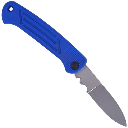 MAC Coltellerie B05E Electrician Knife Blue FRN, Satin W 1.4028 (MC B05E.B)