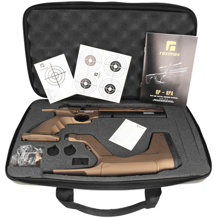 Reximex RP Bronze 4.5mm PCP Air Pistol with Regulator