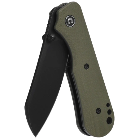 Nóż składany Civivi Crabby OD Green G10, Black Stonewashed 14C28N by Ken Onion Jr. (C24055-1)