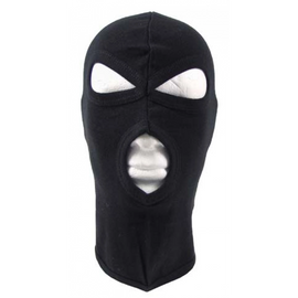 MFH 3-Hole Cotton Balaclava – Black (10901A)