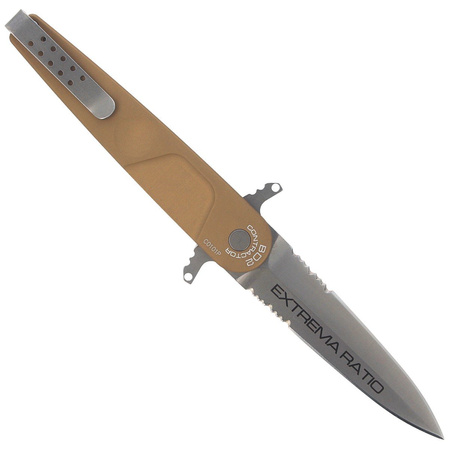 Extrema Ratio BD2 Contractor Desert Aluminum, Stonewashed N690 (04.1000.0229/DW)