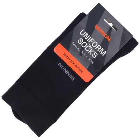 BNN Uniform Sock Black (D25001)