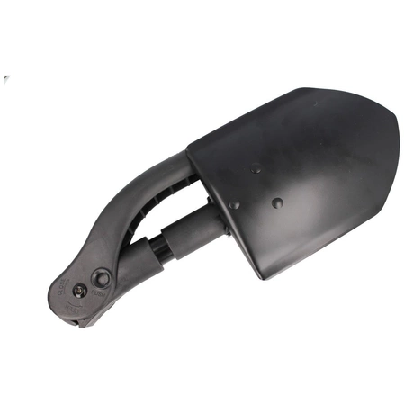 Fox Folding Spade Nylon/Fiberglass, Black Idroglider Coyote Sheath (FX-0171111)