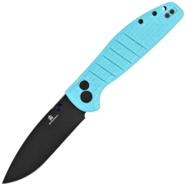 Nóż składany Bestechman Goodboy Blue G10, Grey DLC D2 by Keanu Alfaro (BMK04C)