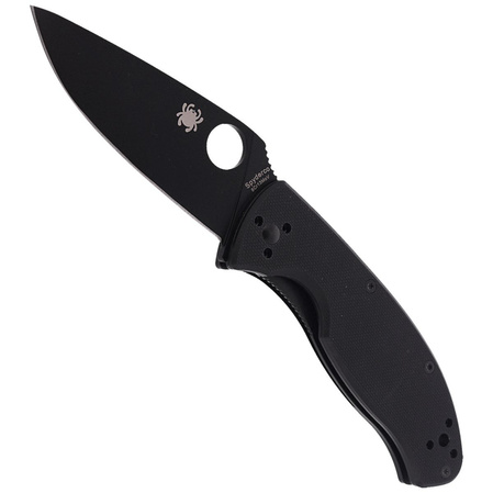 Nóż składany Spyderco Tenacious Black G10, Black 8Cr13MoV by Eric Glesser (C122GBBKP)