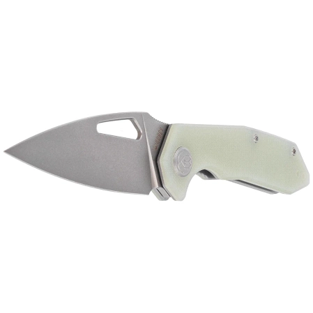 Kubey Coeus Knife Jade G10, Stonewashed 14C28N (KU122V)