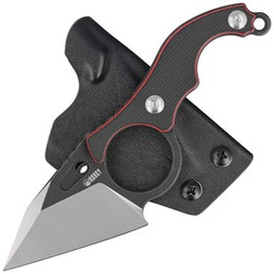 Nóż Kubey Hippocam KU166A Black G10, Satin/Blackwashed D2