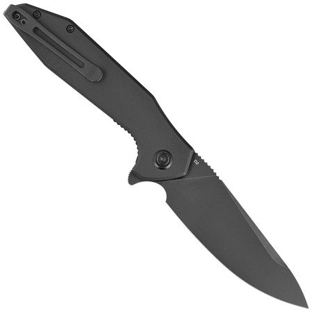 Kubey Knife Nova Black G10, Black Stonewashed D2 (KU117B)