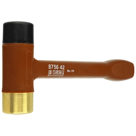 Młotek rusznikarski mosiężno-plastikowy Narex 631g (875642)
