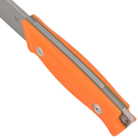 Nóż Fox Rifle Windage Orange G10, Stonewashed BECUT by Raven Knives Design (FX-661 OR)