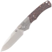 Nóż składany Remette WD107-TB Gray Titanium/Carbon Fiber, Hand Grinding Satin M390 (WD107-TB)