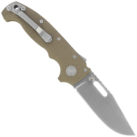 Demko AD20S Clip Point Knife OD Green G10, Stonewashed MagnaCut by Andrew Demko (MGAD20S-MAG-ODG10-CP)