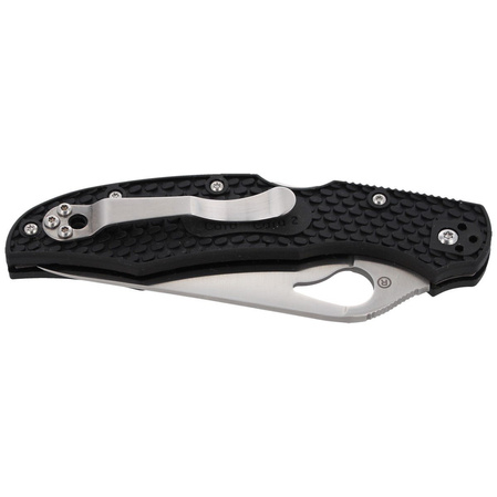 Spyderco Byrd Cara Cara 2 FRN Black, CombinationEdge (BY03PSBK2)