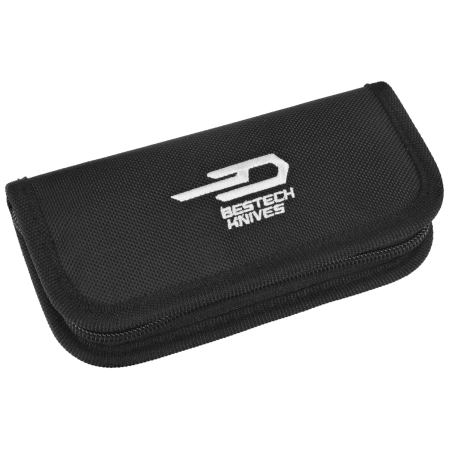 Nóż składany Bestech Ink Black Titanium, Black PVD / Stonewashed MagnaCut by Denis Simonutti (BT2502D)