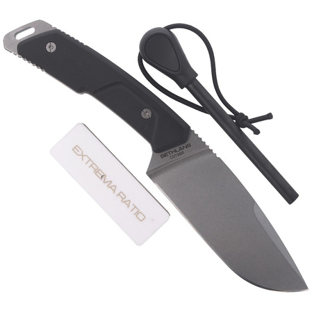 Nóż Extrema Ratio Sethlans Black G10, Stone Washed N690 by Daniele Dal Canto (04.1000.0463/SW/DW)