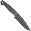 Turq Gear Wolf Drop Point Black G10 Full Cubic, HW Black, Cerakote Graphite Black Sleipner