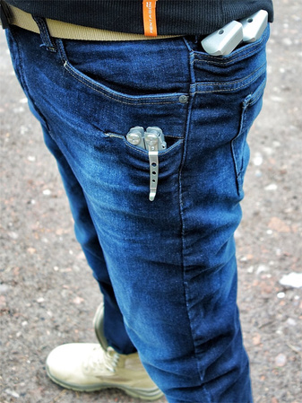 Spodnie LMS Gear M.U.D. Blue Denim Jeans 2.0 (00001V2)