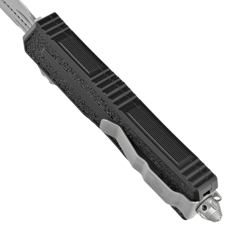 Microtech Scarab II Gen III D/E-S OTF Knife Black Aluminum, Stonewashed M390MK by Tony Marfione (1180-10)