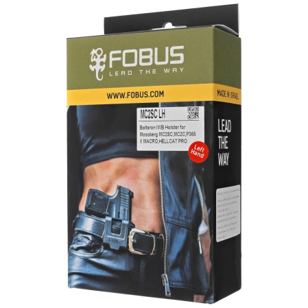 Fobus MC2SC LH Boltaron IWB holster for Mossberg, Sig Sauer, Springfield - Left-handed