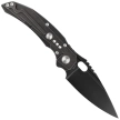 Bestech Exploit Black Titanium/CF, Black Stonewashed CPM S35VN by Todd Knife and Tool (BT2005G)