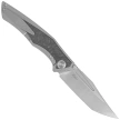 Bestech Togatta Grey Titanium/Marble Carbon Fiber Knife, Satin M390 by Koens Craft (BT2102F)