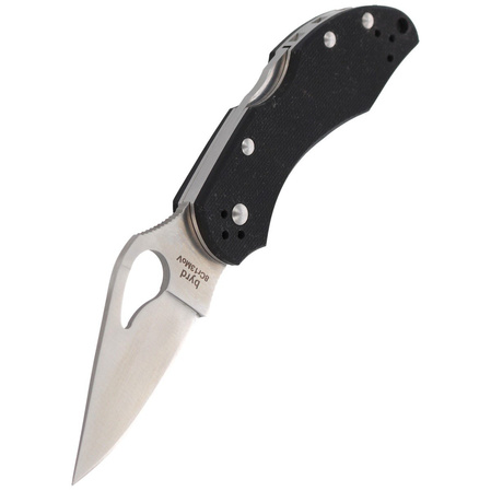 Spyderco Byrd Robin 2 G-10 Black, PlainEdge (BY10GP2)