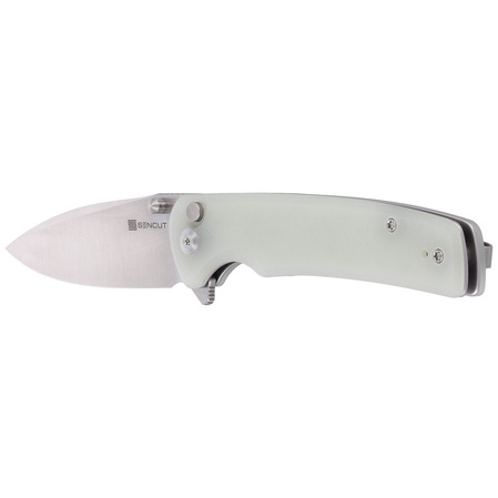 Nóż składany Sencut Sachse Natural G10, Satin 9Cr18MoV (S21007-4)