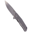 LionSteel T.R.E. Knife Grey Titanium/Blue Ti, Stonewashed M390 by Molletta (TRE BL)