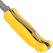 MAC Coltellerie Boat 2 Sailing Knife Yellow PP/TPE, Satin W 1.4034 (MC BOT2.Y)