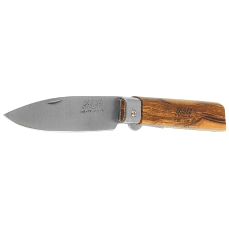 Nóż składany MAM Olive Wood, Inox HW, Satin X50CrMoV15 (2137)