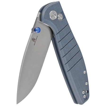 Nóż składany Bestechman Goodboy Blue G10, Satin D2 by Keanu Alfaro (BMK04I)