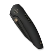 WeKnife Micro Trogon Black Titanium, Black Stonewashed M390 by Brian Brown (WE24043-1)