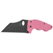 Spyderco Yojumbo Sprint Run Knife Pink G10, Black DLC CPM S30V by Michael Janich (C253GPNBK)