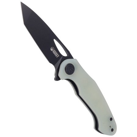 Nóż składany Kubey Dugu KU159E Jade G10, Dark Stonewashed 14C28N