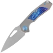 Kubey KB Knives Coeus Gray Titanium/Timascus, Beadblasted CPM S35VN (KB286A)