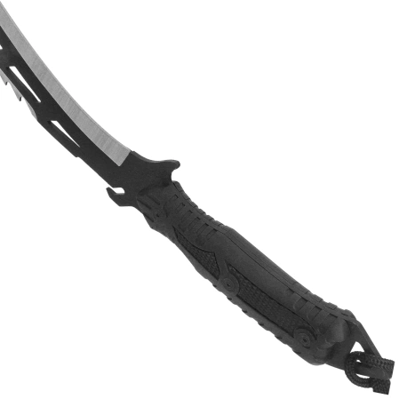 Maczeta Third Decor Habitat Yakuza Black Rubberized ABS, Satin/Black 420 (H0300N)