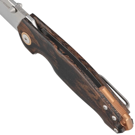 Nóż składany Viper Katla Ziricote Wood, Satin M390 by Jesper Voxnæs (V5985ZI)