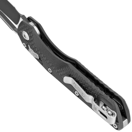 Nóż składany Microtech MSI S/E Ram-Lok Black Tri-Grip Polymer, Black M390MK by Tony Marfione (210T-1PMBK)