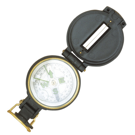 Barbaric Oil Filled Compass, Black PVC (33103)