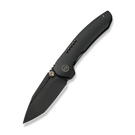 Nóż składany WeKnife Micro Trogon Black Titanium, Black Stonewashed M390 by Brian Brown (WE24043-1)